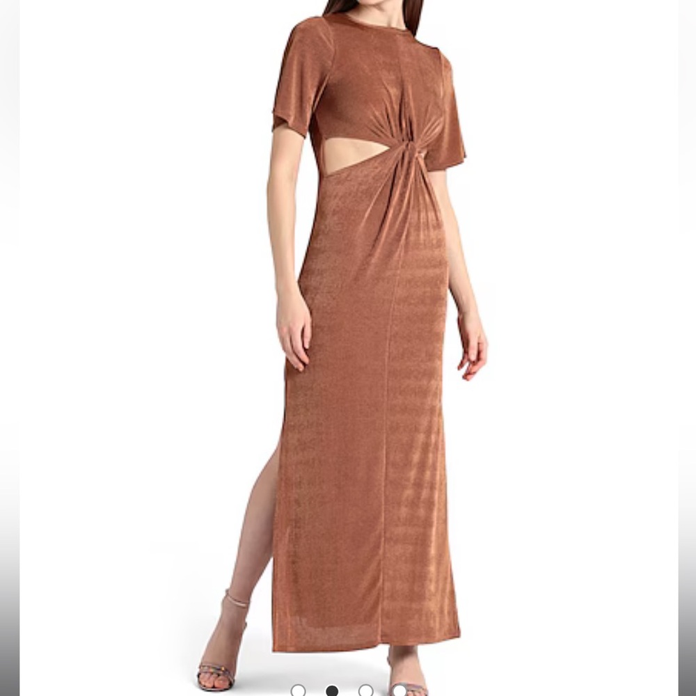 Topshop Cutout Maxi Dress